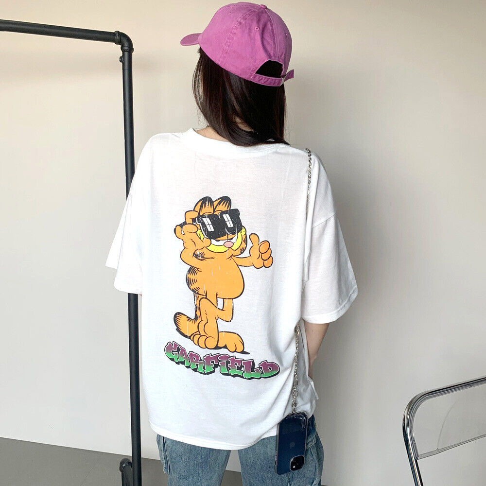 ガーフィールドプリントビッグTシャツ703212