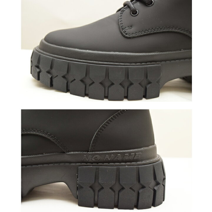 ノーネームボリュームソールレースアップ レザーブーツ『GRAVITY』 25cm no name ノーネーム】ボリュームソールレースアップ レザーブーツ