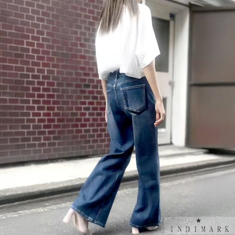 online shop限定【INDIMARK インディマーク】 ニューワイド デニム
