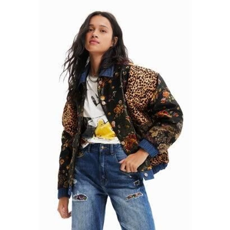 デシグアル Desigual ミッキーマウス ショートジャケット22wwewa4