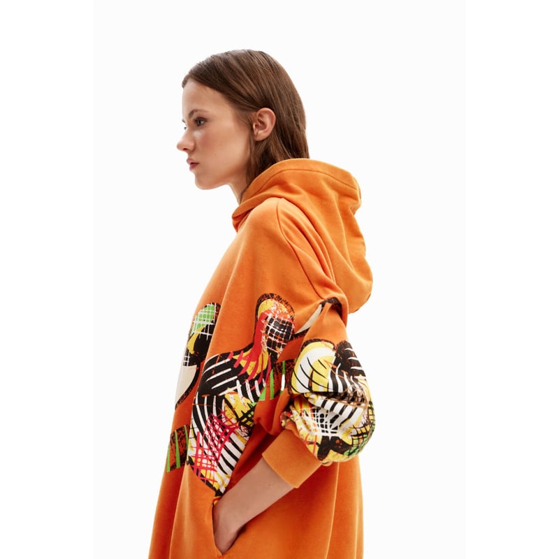 デシグアル Desigual ミッキーマウス オーバーサイズフーディ デシグアル Desigual ミッキーマウス オーバーサイズフーディ