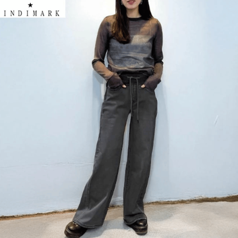 ONLINE SHOP限定【INDIMARK インディマーク】サイドラインワイド