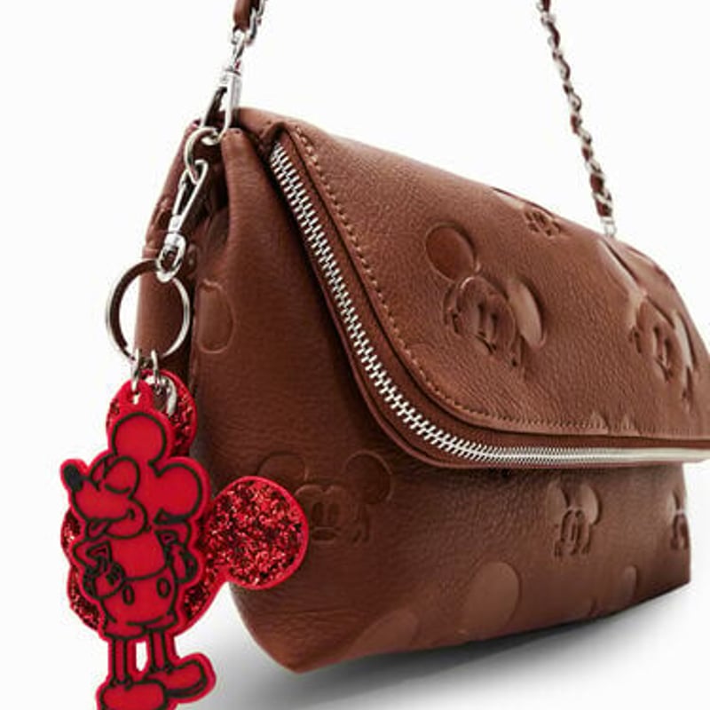 Desigual ミッキーマウス ミドルクロスボディバッグ23WAXP49