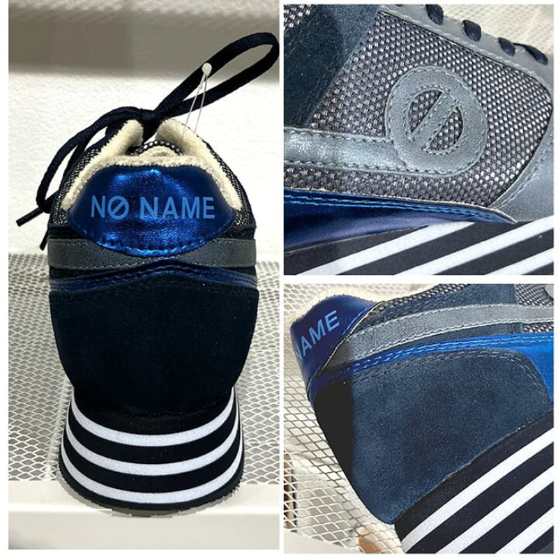 no name ノーネーム】厚底メタリックメッシュスニーカーparko パルコ 