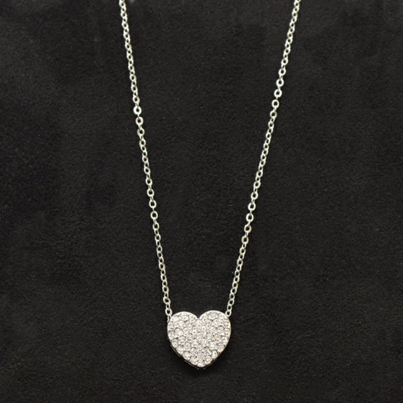PROLOGUE プロローグ】キラキラ「ハート」ネックレス/ライン