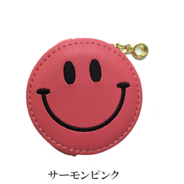 スマイルニコちゃんコインケース 小物入れ キーリング キーホルダー
