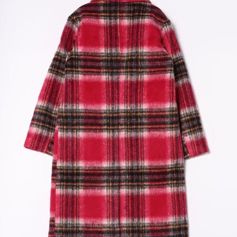 Desigual ウール チェックコート23WWEWAD | prologueikebukur