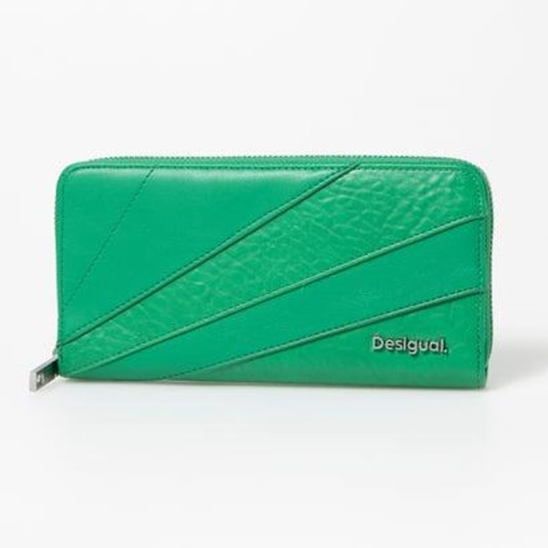 デシグアル 長財布 テクスチャーパッチワーク マキシ財布 | Desigual (Women)/デシグアル