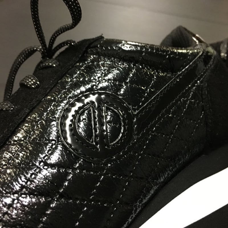 未使用級 NO NAME ノーネーム キルティング 37 スニーカー ブラック fit=scale-down,w=1200