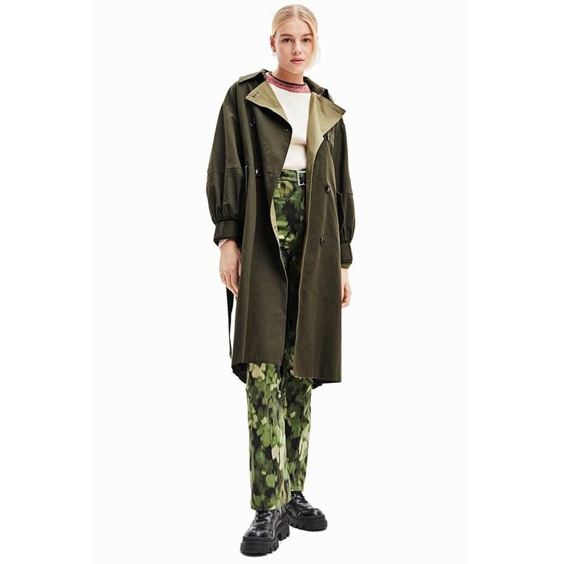Desigual ベルト オーバーサイズトレンチコート 23WWEW94 Desigual ベルト オーバーサイズトレンチコート 23WWEW94