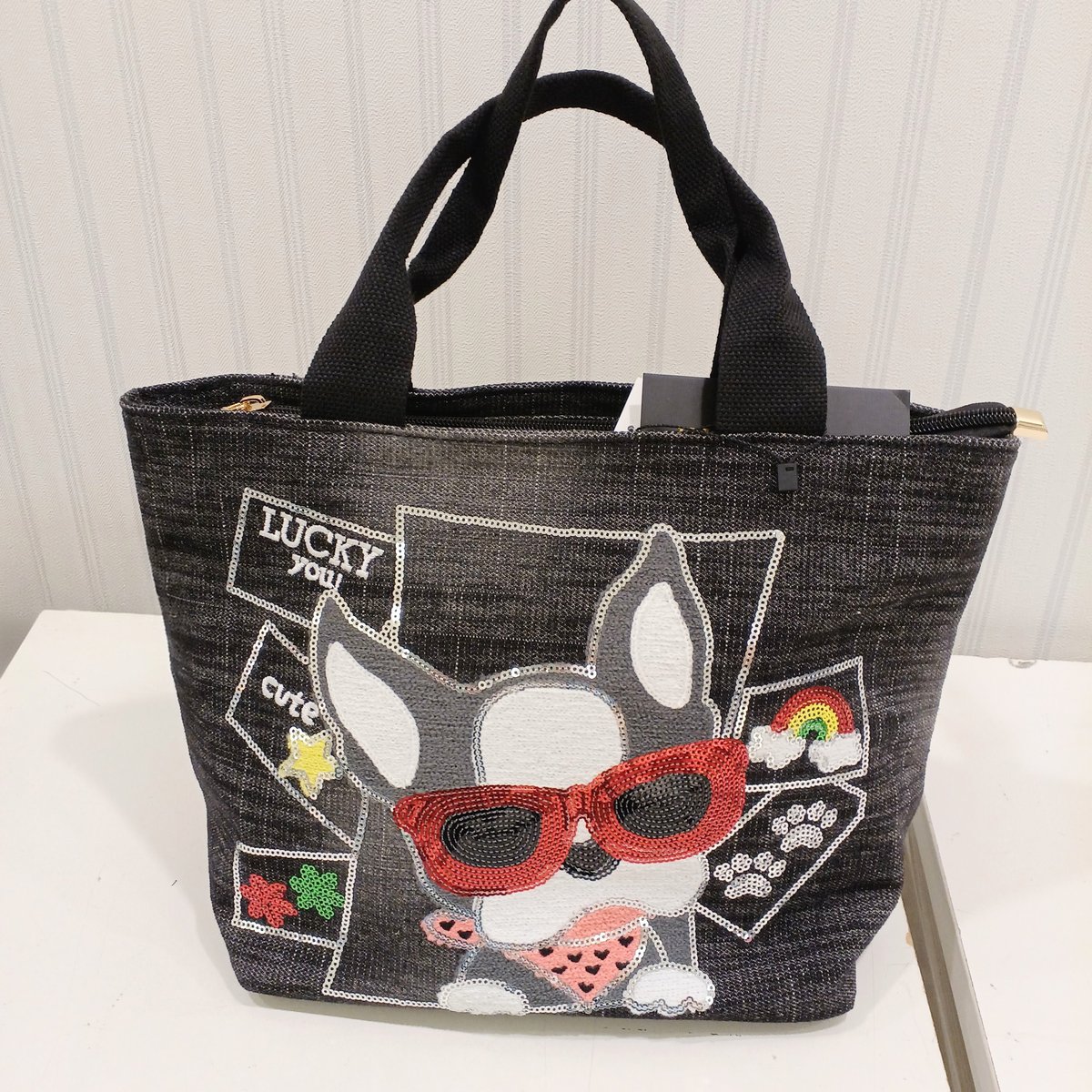 新品デニムバック レア キラキラデニムバッグ25-2-076 | prologueikebukuro's STORE