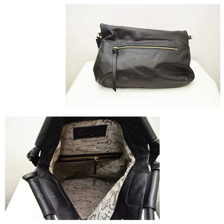 Foley+Corinna フォリーコリーナ】2WAYレザー ショルダーハンドバッグ 
