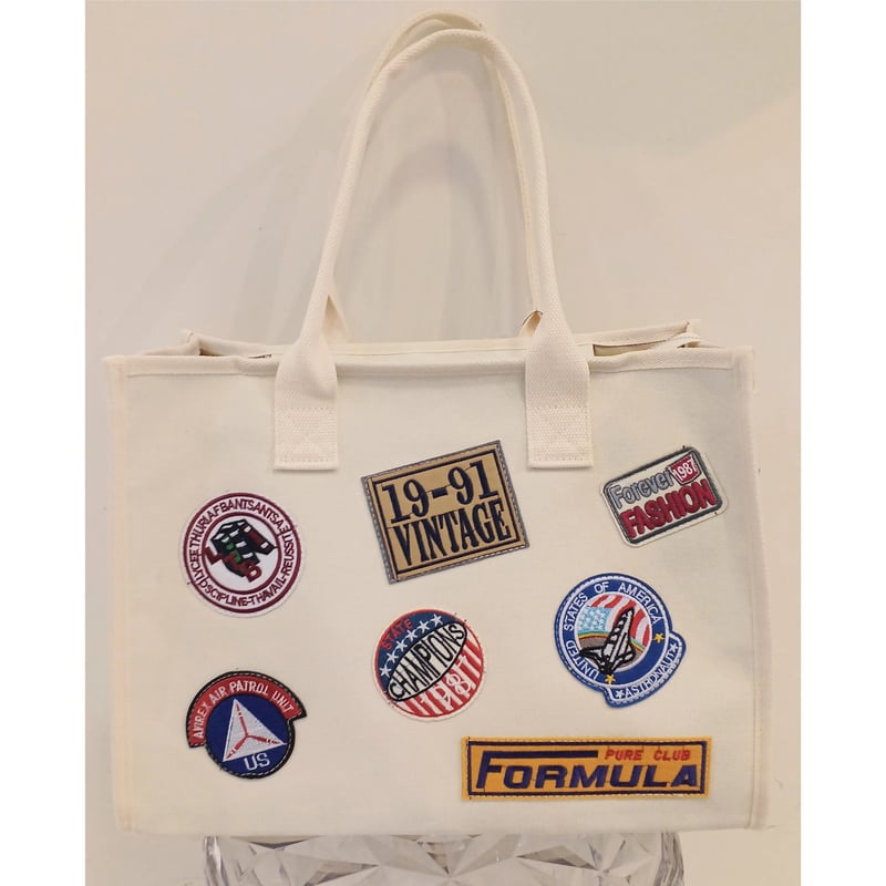 キャンバスワッペンバッグ tote bag-198 | prologueikebukuro's