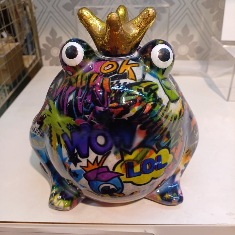 Pomme pidou(ポンピドゥー) 】ベルギー セラミック製 POPアート