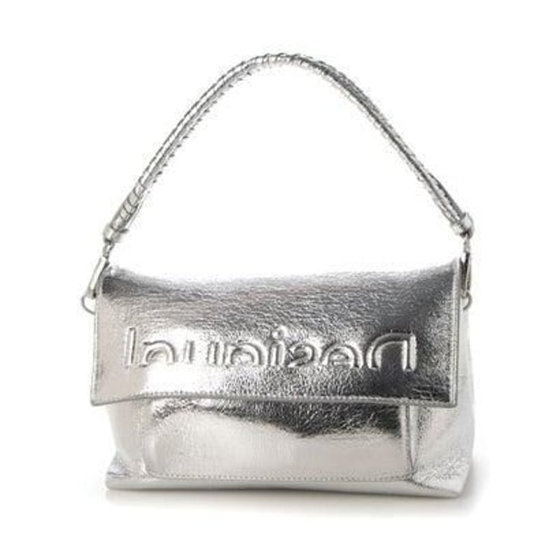 デシグアル Desigual ハーフロゴ ミドルクロスボディバッグ23saxp55 