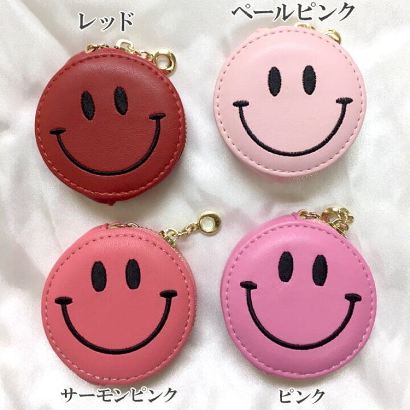 スマイルニコちゃんコインケース 小物入れ キーリング スマイルニコちゃんコインケース 小物入れ キーリング