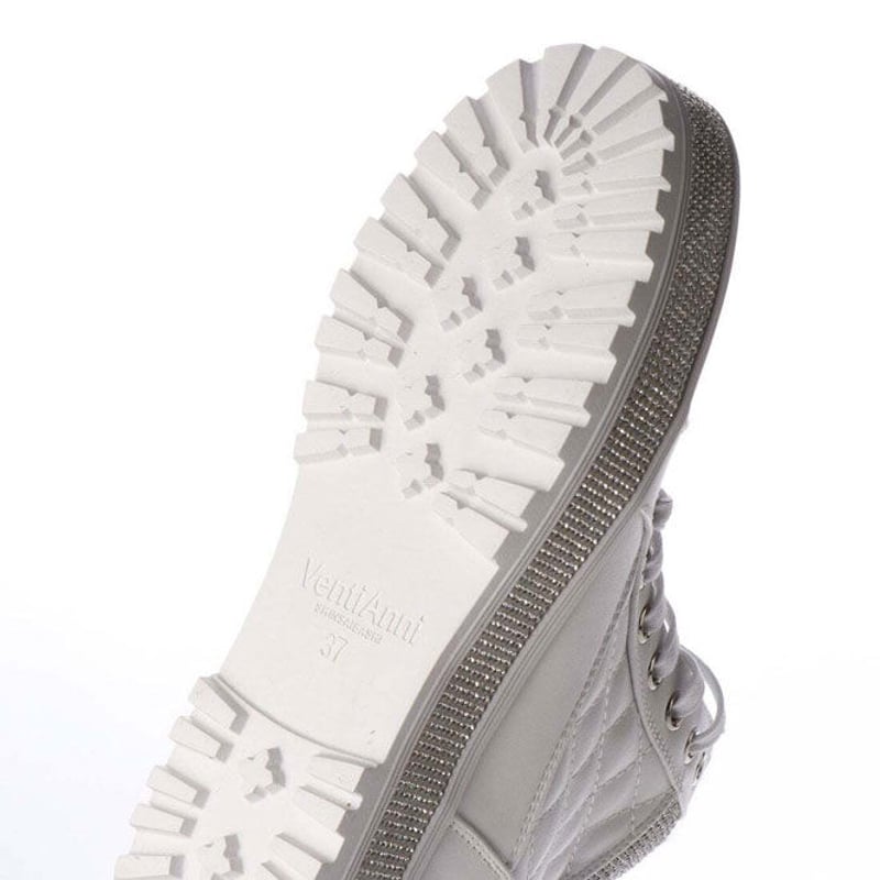 VentiAnni キラキラキルティングインヒールスニーカー 01 WHT VentiAnni キラキラキルティングインヒールスニーカー 01 WHT