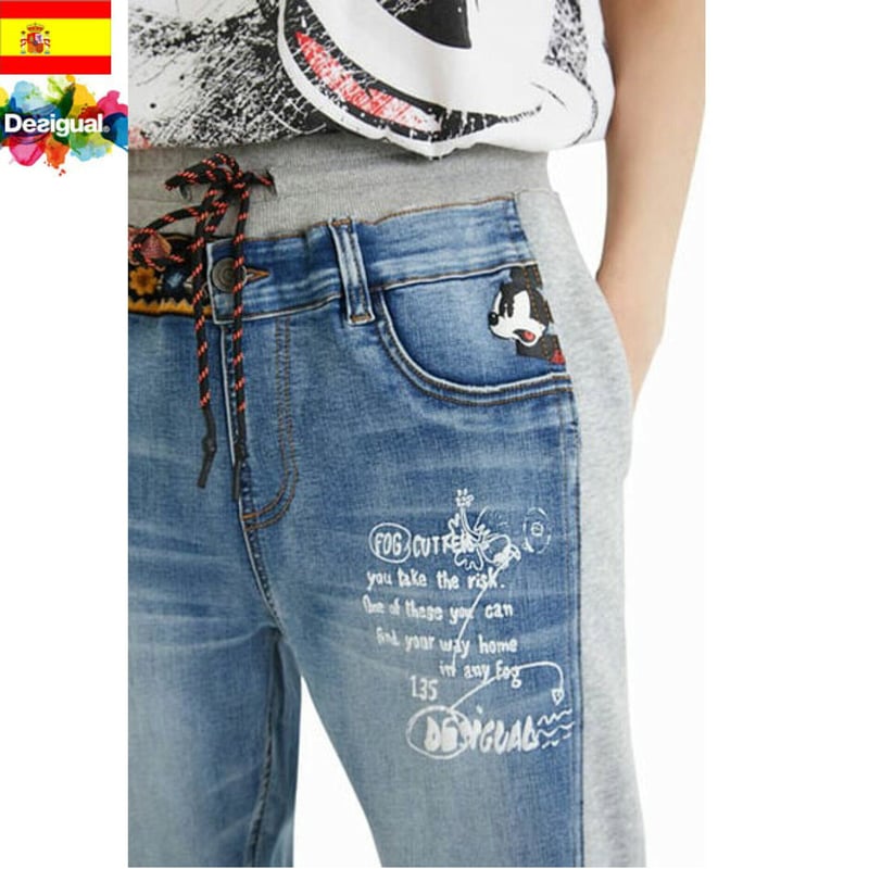 【新品未使用⠀】Desigual デシグアル ミッキーコラボ パンツ 楽天市場】デシグアル （ Desigual. ） ミッキーマウス ジョガー