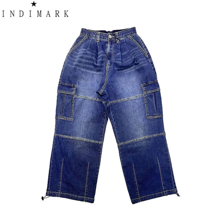 INDIMARK インディマーク】2WAY NEWカーゴ デニムパンツ