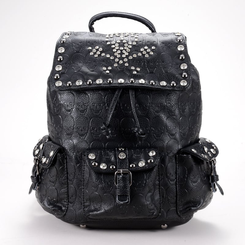 DARK ANGEL BEAR型押しスタッズリュック DARK ANGEL BEAR型押しスタッズリュック（バックパック/リュック