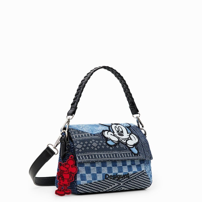 Desigual ミッキーマウス デニム ミニバッグ23WAXD03 | prologuei Desigual ミッキーマウス デニム ミニバッグ23WAXD03 | prologuei