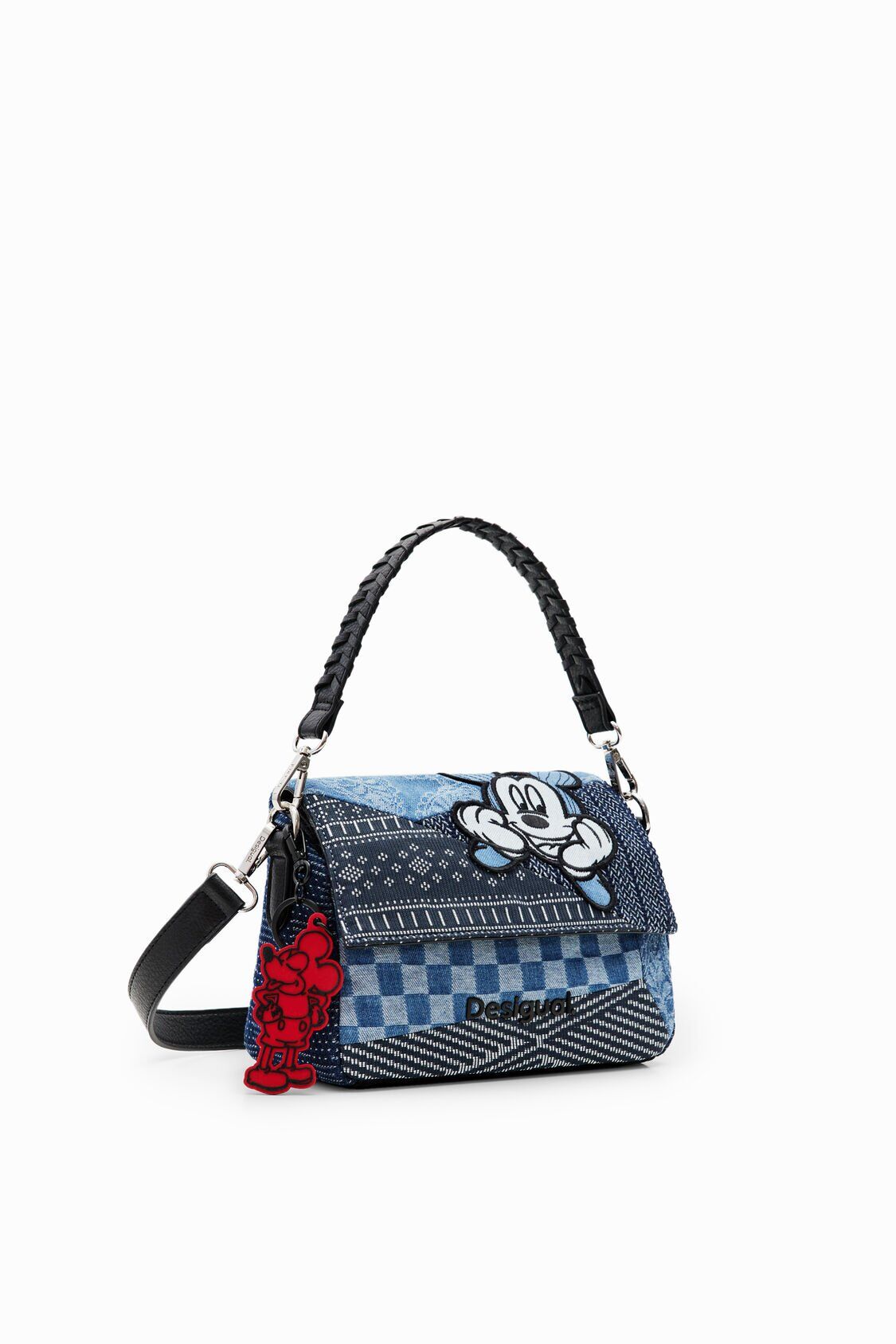 Desigual ミッキーマウス デニム ミニバッグ23WAXD03 | prologuei Desigual ミッキーマウス デニム ミニバッグ23WAXD03 | prologuei