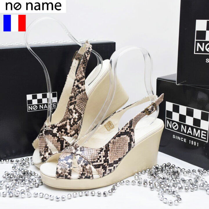 NO NAME ノーネーム セパレートウエッジサンダル(35)超美品 NO NAME ノーネーム セパレートウエッジサンダル(35)超美品