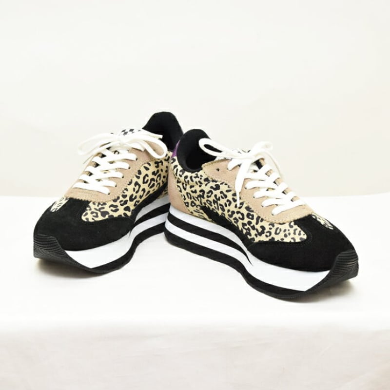 NO NAME レオパード柄ウェッジソールパンプス 楽天市場】【PINKY NOVOA】22.5cm□ウェジソールパンプス