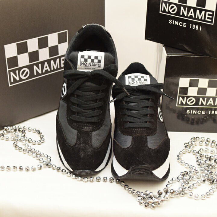 【新品】NO NAME FLEX-BLACK スニーカー 36 ノーネームの厚底スニーカー FLEX | 送料無料|ブラック | DANJO 公式