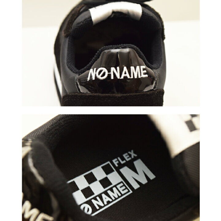 ONLINE SHOP限定【no name ノーネーム】ナイロン×スエードスニーカー