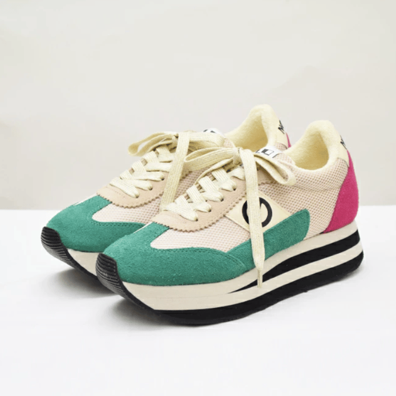 Online SHOP 限定 no name ノーネーム】ナイロン×スエード