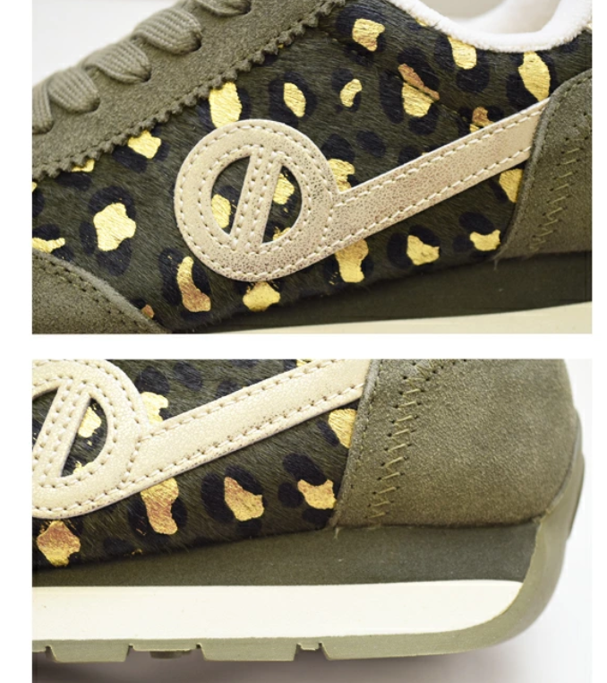 online shop限定【no name ノーネーム】アニマル柄 箔 キラキラ レオパ