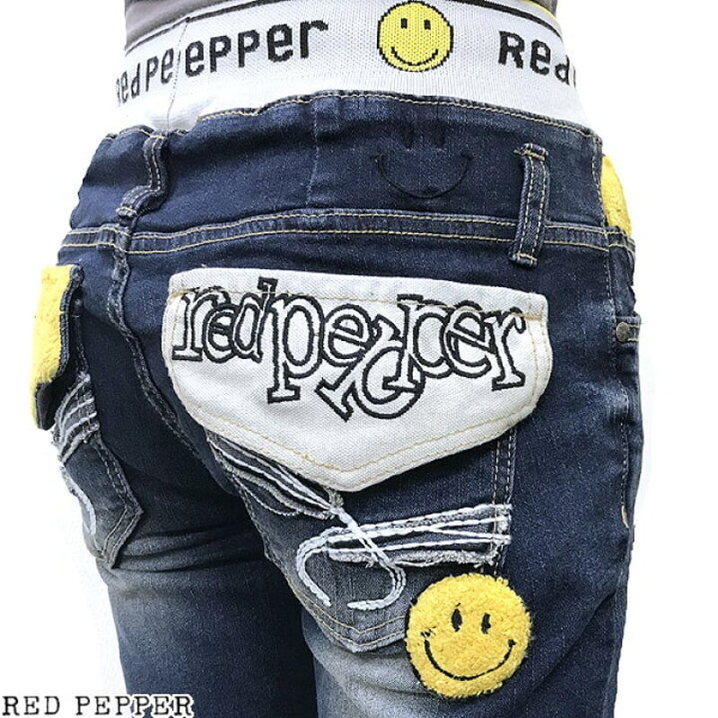 ❁*⑅様 ✨希少✨レッドペッパー エドハーディ コラボデニム y2k レッドペッパー×エドハーディ デニムパンツ ドクロ y2k 26