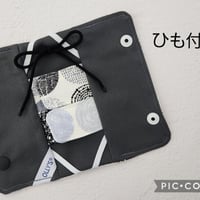 OLLY'S CVカテーテルひも付きカバー　黒サークルBLK