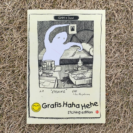 Grafis Haha Hehe：Etching edition