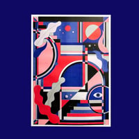 A2 RISO Poster by Asuka Watanabe / 渡辺明日香