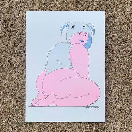 『A4 Poster(hood)』Masha Krasnova-Shabaeva