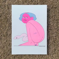 『A4 Poster(snake)』Masha Krasnova-Shabaeva