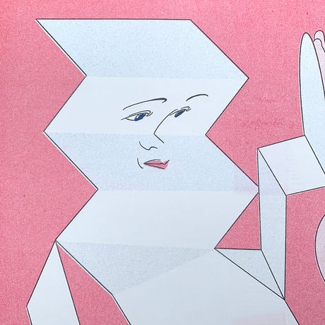 『A3 Poster・Red』Masha Krasnova-Shabaeva