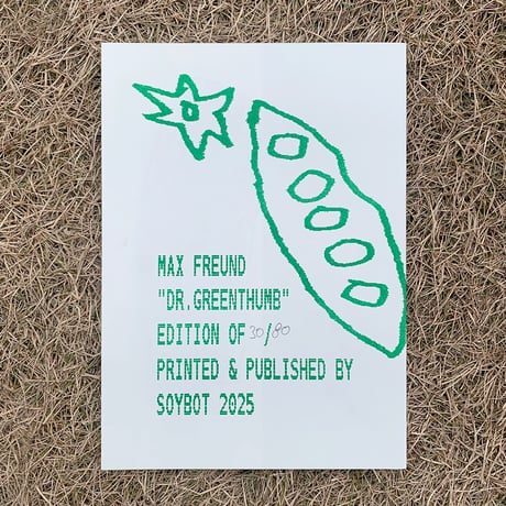 『“DR.GREENTHUMB”』MAX FREND