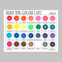 Hand Saw Press Color List