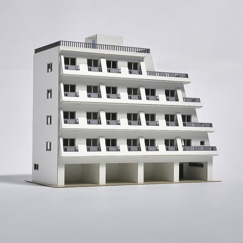 マンション C | 東京ジオラマファクトリー オンラインストア