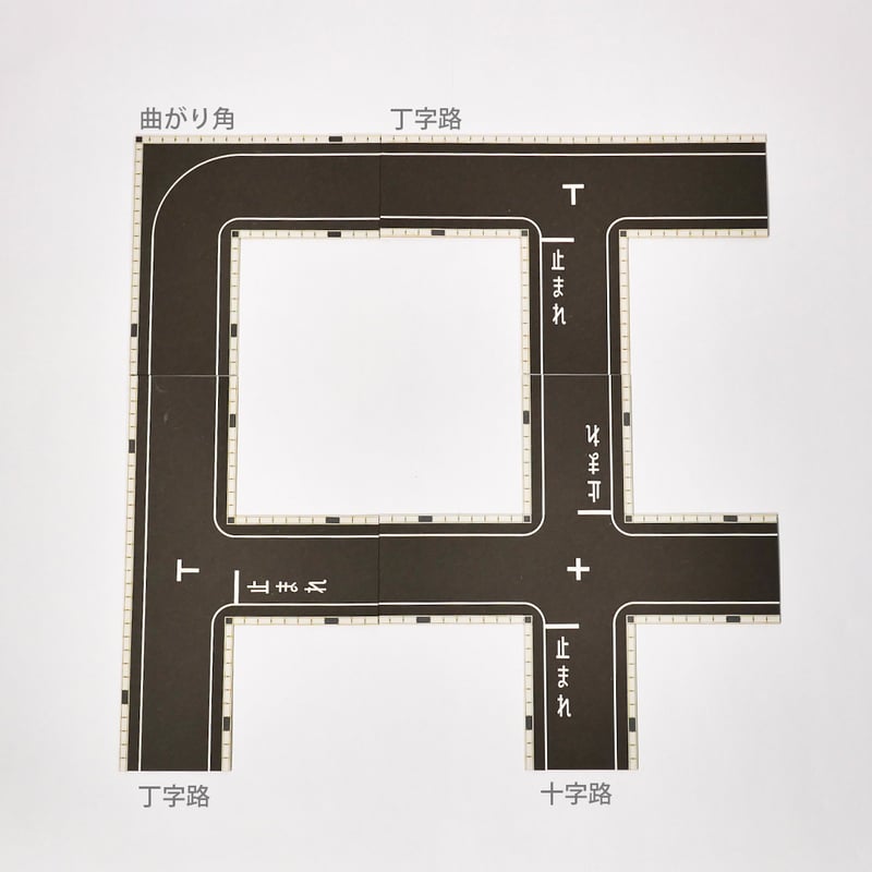 道路（裏通り）十字路 | 東京ジオラマファクトリー オンラインストア