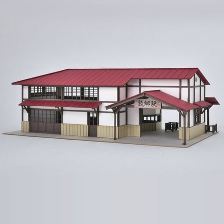 HO 駅舎　ClassicStoryの駅舎と便所と駅内装セット HO 駅舎 ClassicStoryの駅舎と便所と駅内装セット