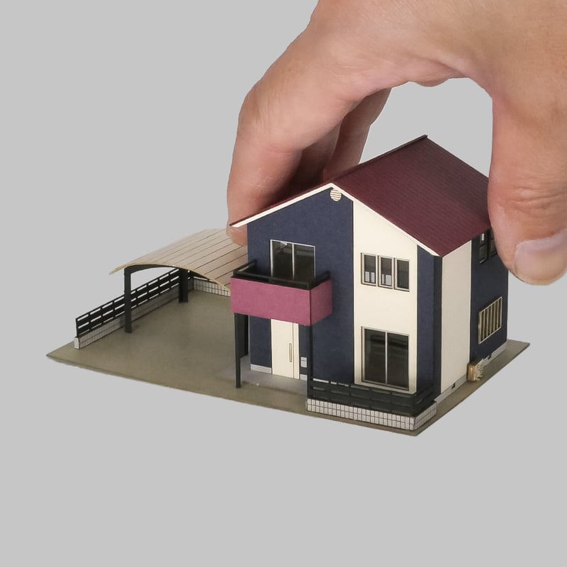 戸建住宅 B | 東京ジオラマファクトリー オンラインストア