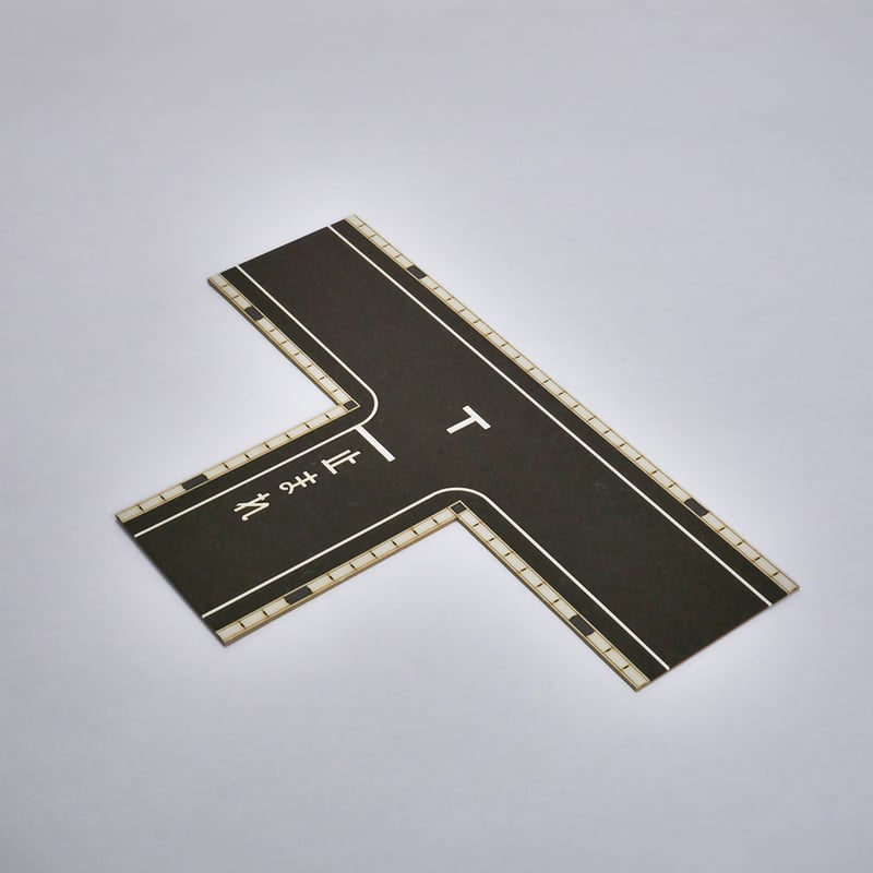 道路（裏通り）丁字路 | 東京ジオラマファクトリー オンラインストア