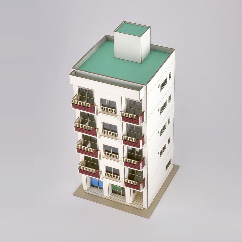 Nゲージ 都市型マンションB ストラクチャー（完成品）模型 Nゲージ 都市型マンションB ストラクチャー（完成品）模型