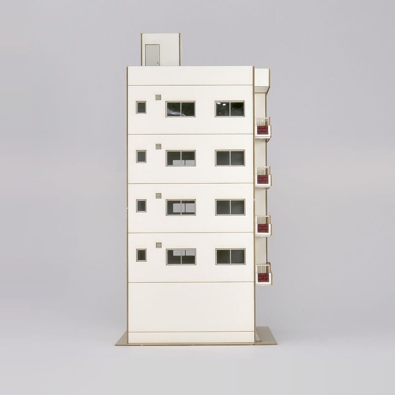 Nゲージ 都市型マンションB ストラクチャー（完成品）模型 Nゲージ 都市型マンションB ストラクチャー（完成品）模型
