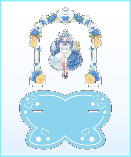 【寧々丸４周年記念】寧々丸ゆらゆらアクリルスタンド