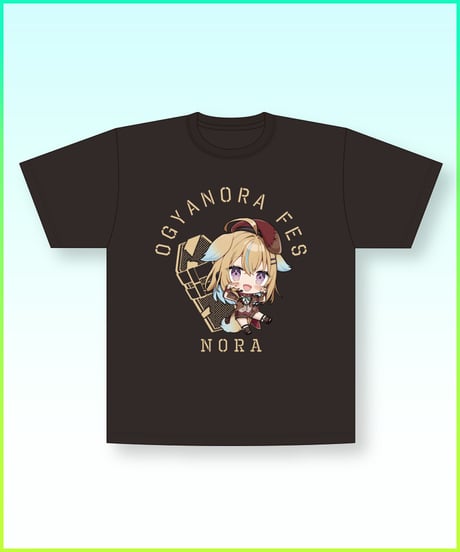 【おぎゃのらふぇす！】Tシャツ　従井ノラ